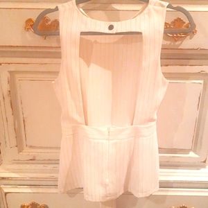 Topshop Open back top